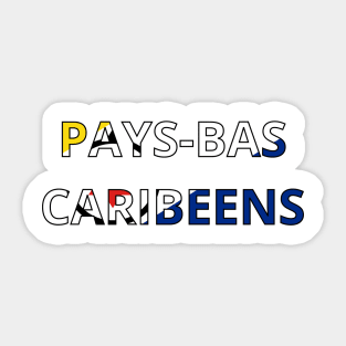 Drapeau Pays-Bas caribéens Sticker